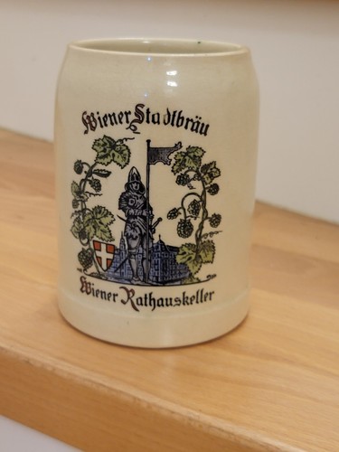 Alter bierkrug stadtbräu - bierkrug,