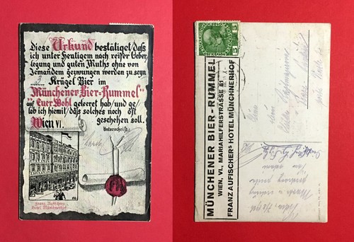 Reklame wien 1910 - reklame,
