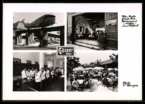 Wien prater gösser - ak,