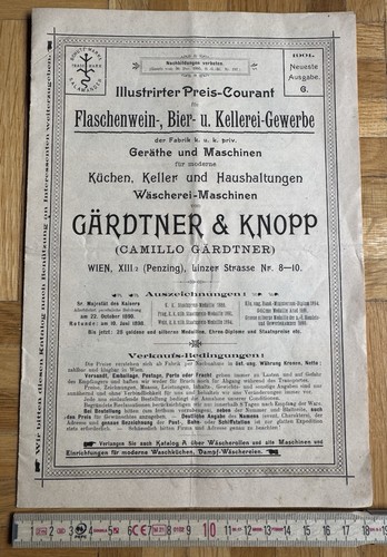 Antiker katalog 1901 - katalog, gärdtner
