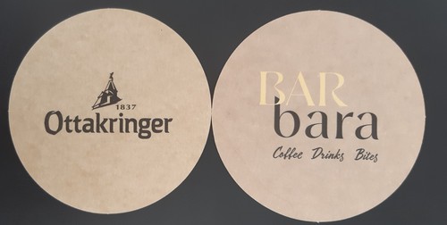 Ottakringer bier bierdeckel - bier,