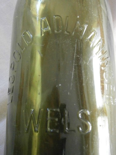 Alte präge flasche - 0,5l, präge-flasche