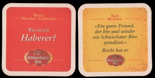 Alter bierdeckel steffl wien - alter,
